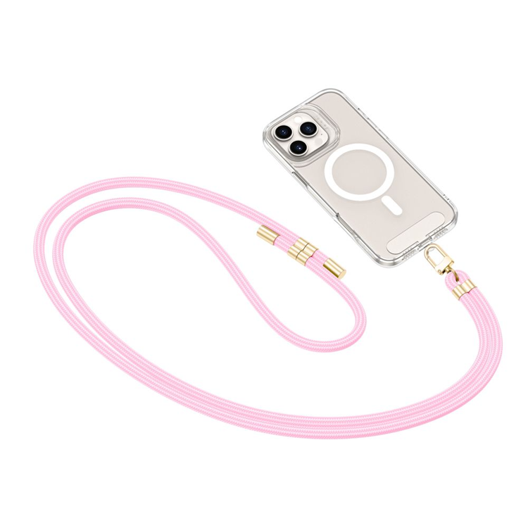 Tech-Protect Mobilrem Crossbody C7S - Rosa/Guld