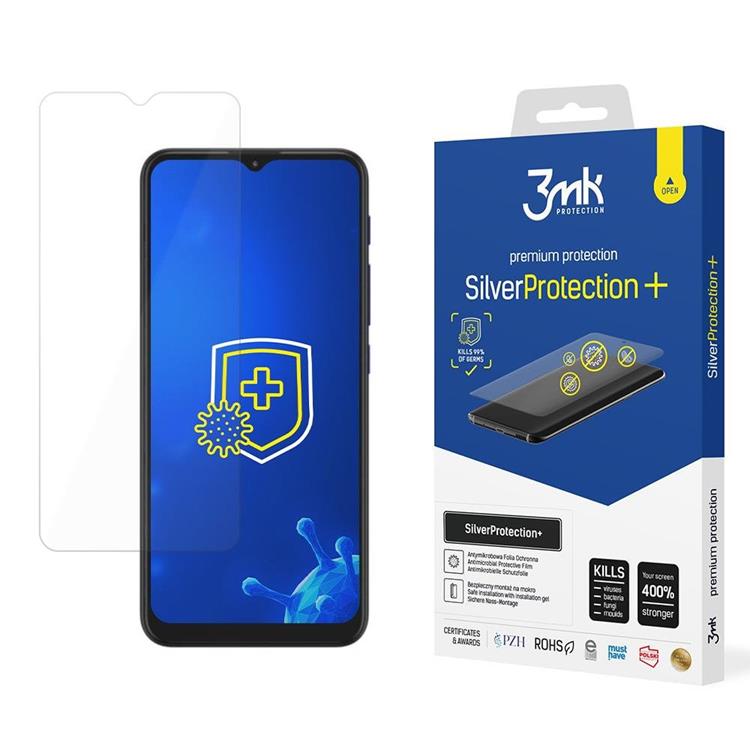 UTGÅTT - 3MK Motorola Moto G9 Play Härdat Glas Silver Protection Plus