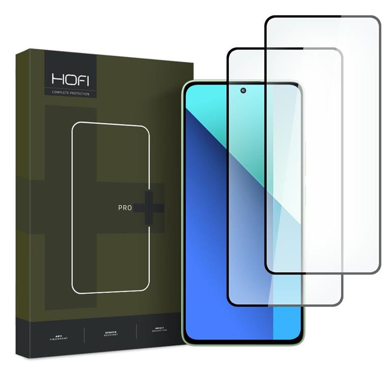 [2-Pack] Hofi Xiaomi Redmi Note 13 4G Härdat Glas Skärmskydd Pro Plus