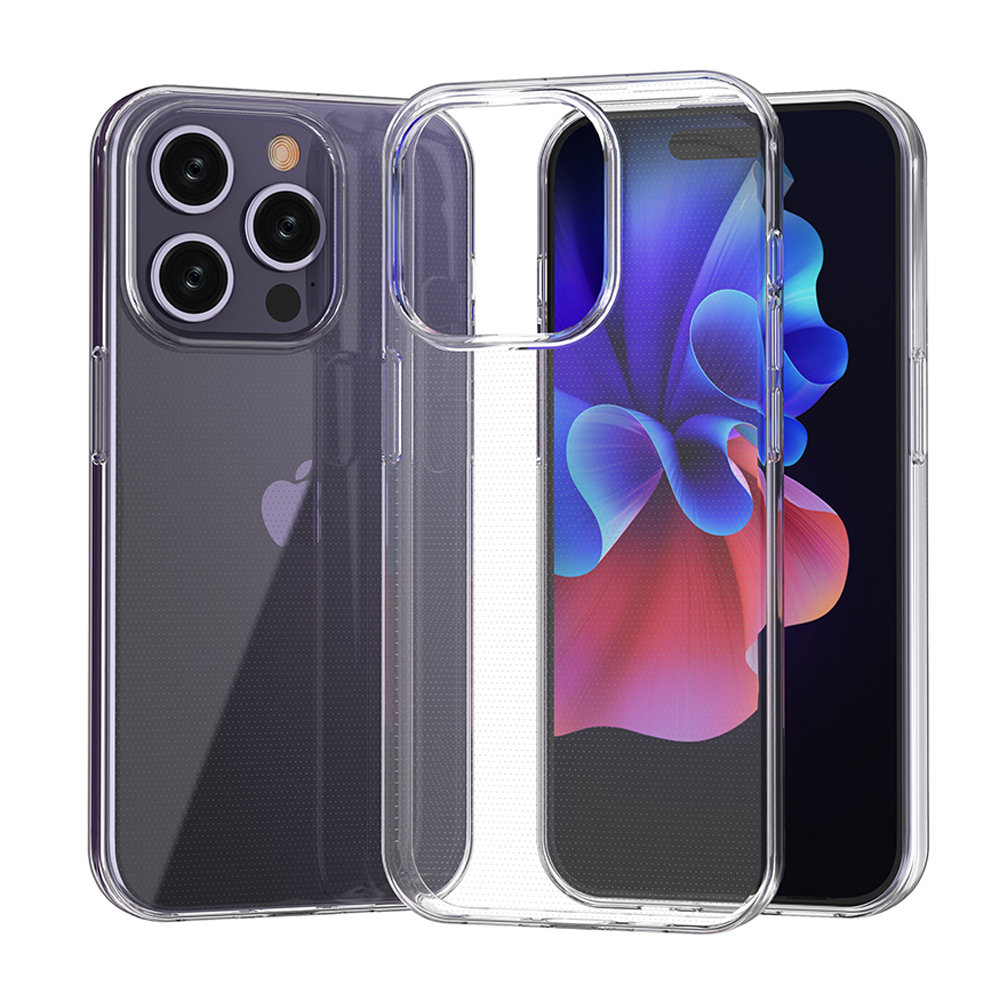Alternativ bild 0 för iPhone 15 Pro case from the Ultra Clear series in transparent color