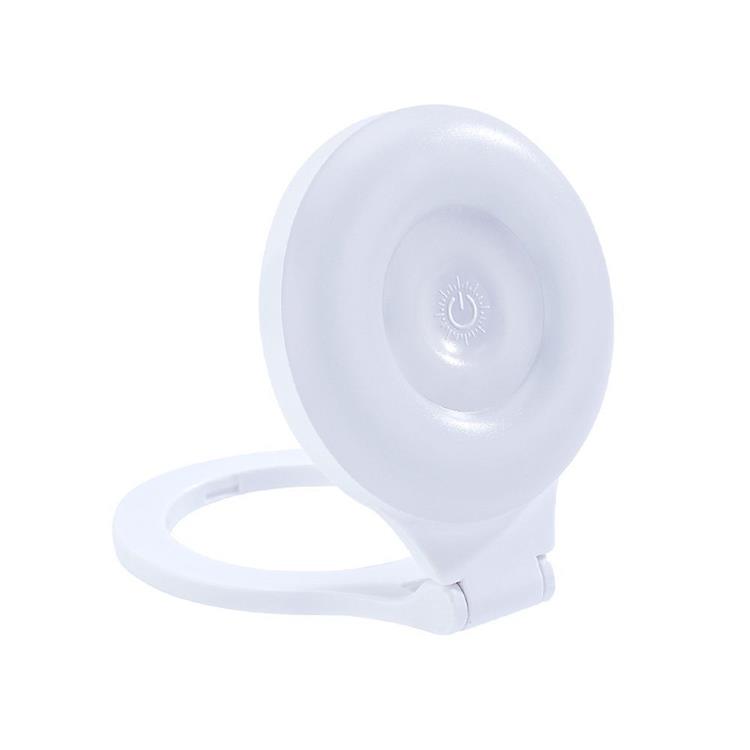 Magnetiskt MagSafe Mobilställ med Lampa L8 - Vit