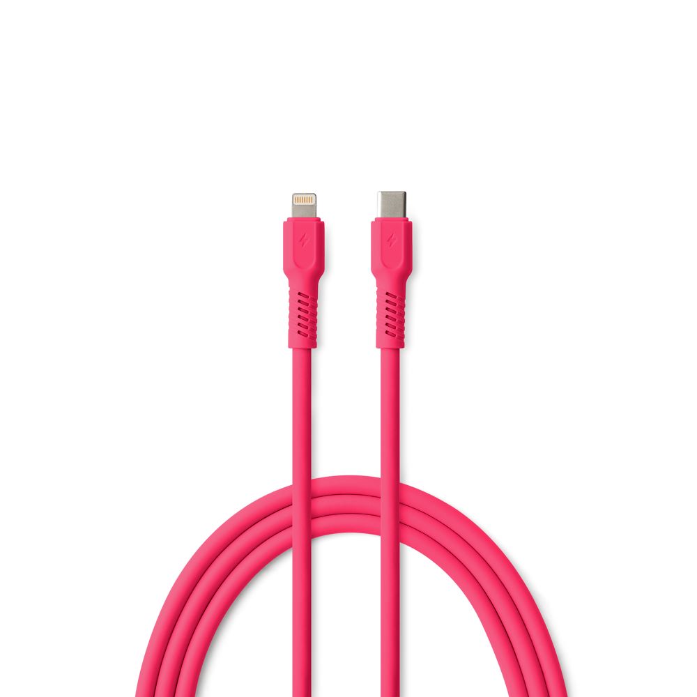 Colorum USB-C till Lightning Kabel 1.8m 2.4A - Magenta