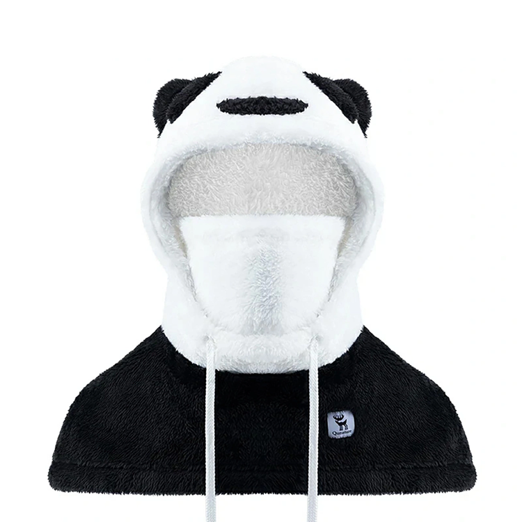 Qunature Ski Balaclava Storlek L Panda - Svart/Vit