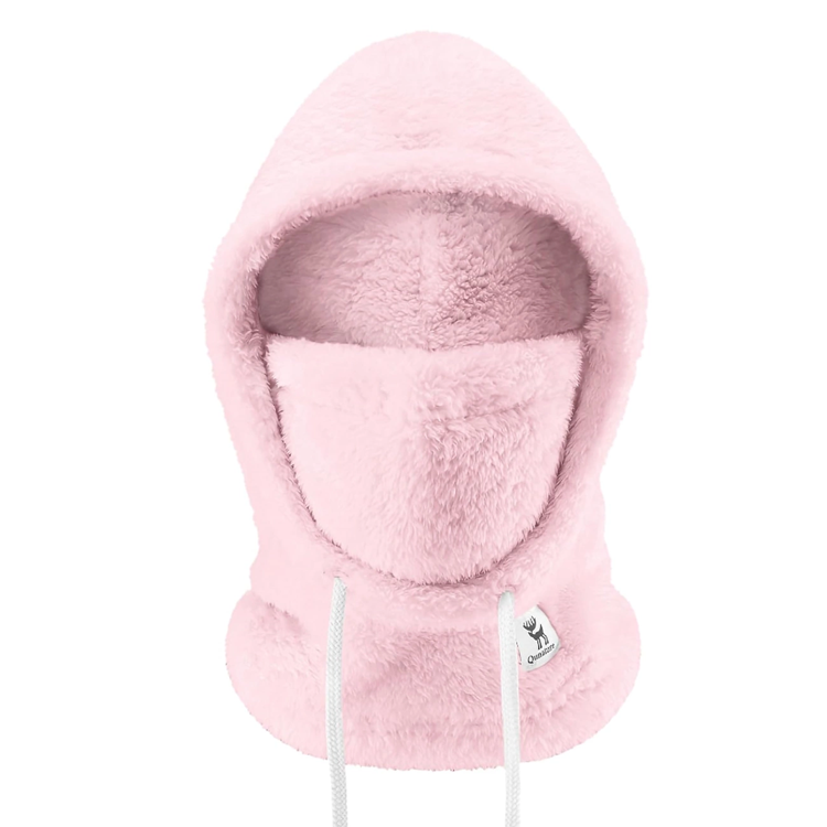Qunature Ski Balaclava Storlek M Arctic Velvet - Rosa