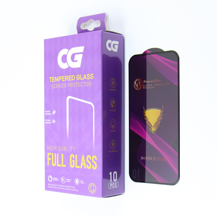 [10-Pack] iPhone 16 Pro Max/17 Pro Max Härdat Glas Skärmskydd OG Premium