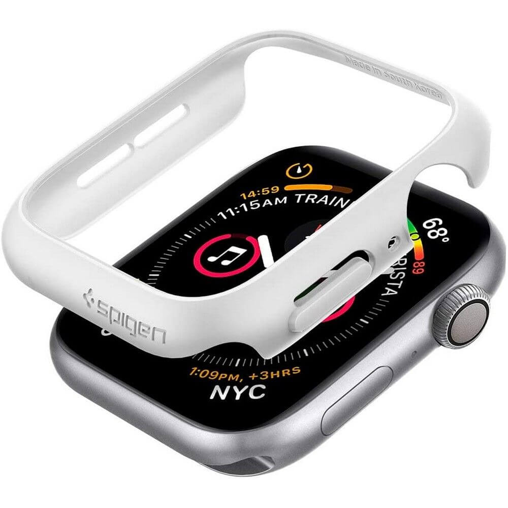 UTGÅTT - SPIGEN Thin Fit Apple Watch 4/5 (44Mm) Vit