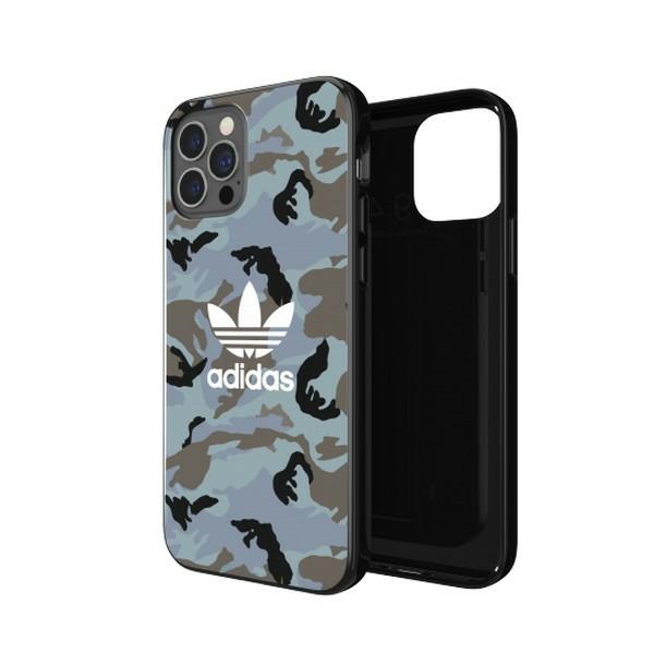 Adidas - Adidas iPhone 12/12 Pro Mobilskal Camo OR Snap - blue- Svart
