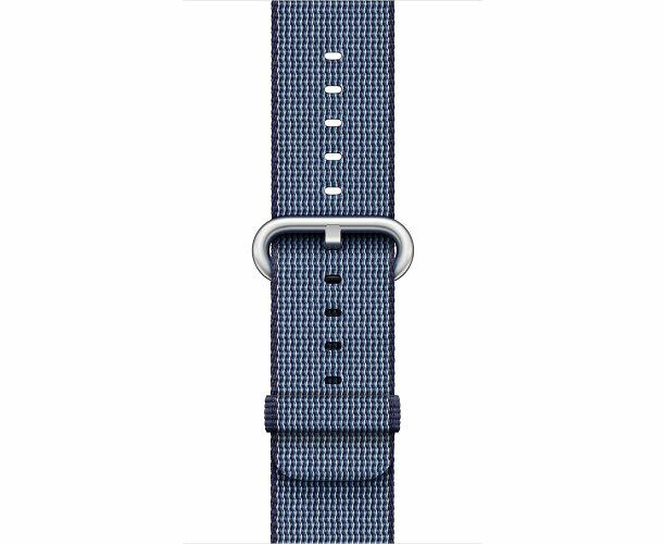 Apple - Apple Watch SE/Ultra/Ultra 2 (42/44/45/49) Armband Nylon - Navy