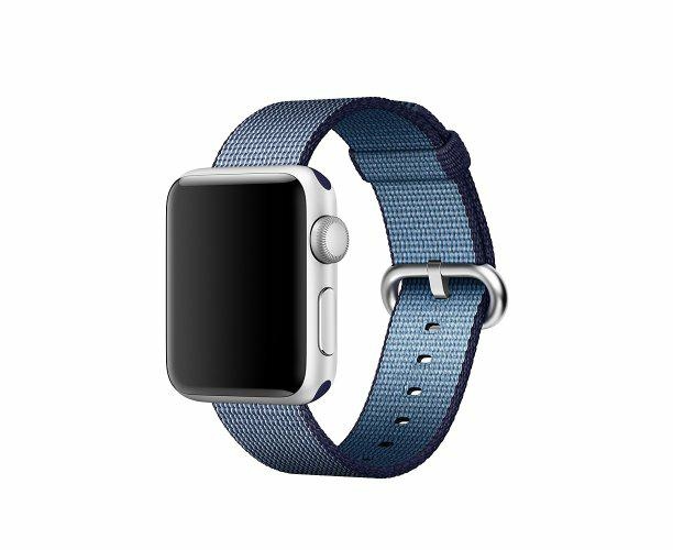 Apple - Apple Watch SE/Ultra/Ultra 2 (42/44/45/49) Armband Nylon - Navy