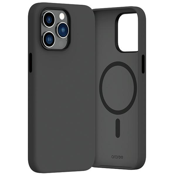 Araree - Araree iPhone 15 Pro Max 6.7 Mobilskal MagSafe Typoskin M - Svart