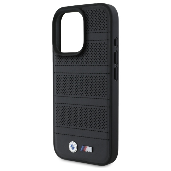 BMW - BMW iPhone 16 Pro Max Mobilskal MagSafe M Perforated Line