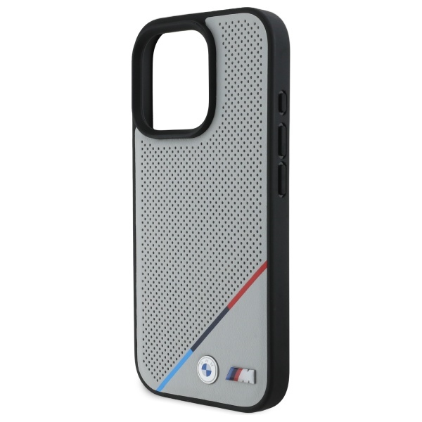 BMW - BMW iPhone 16 Pro Max Mobilskal MagSafe MagSafe Tricolor Line - Svart