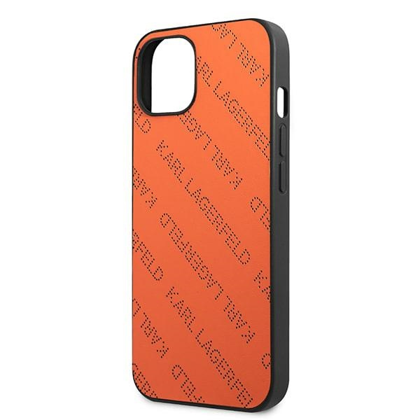 KARL LAGERFELD - Karl Lagerfeld iPhone 13/14/15 Mobilskal MagSafe Perforated Allover