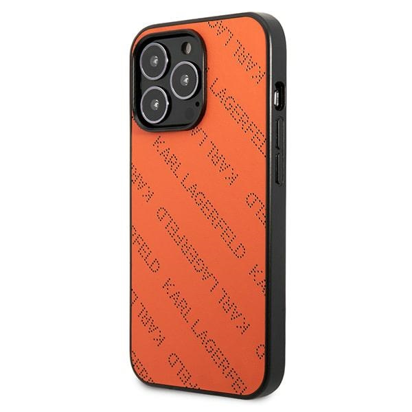 KARL LAGERFELD - Karl Lagerfeld iPhone 13 Pro/13 Mobilskal MagSafe Perforated Allover