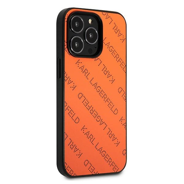 KARL LAGERFELD - Karl Lagerfeld iPhone 13 Pro/13 Mobilskal MagSafe Perforated Allover