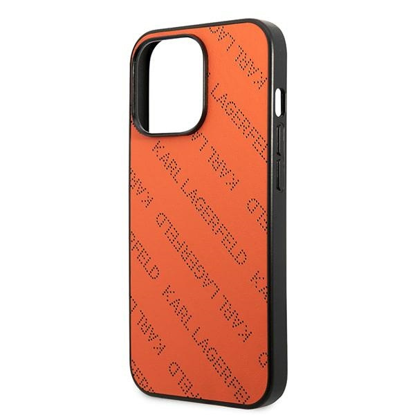 KARL LAGERFELD - Karl Lagerfeld iPhone 13 Pro/13 Mobilskal MagSafe Perforated Allover