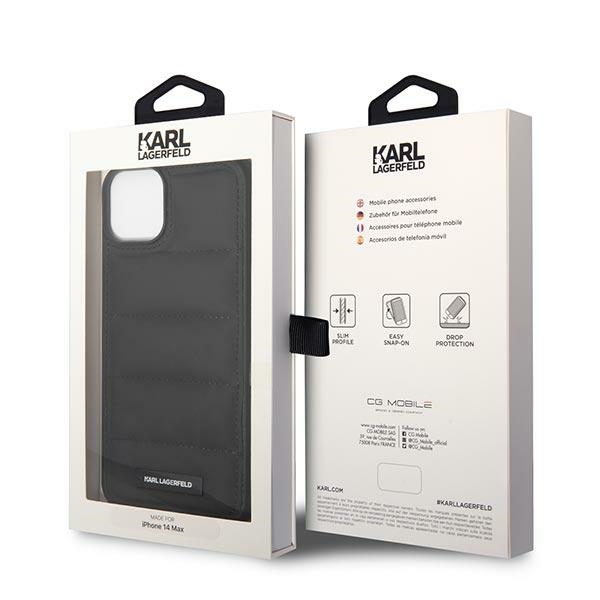 KARL LAGERFELD - Karl Lagerfeld iPhone 14/15 Plus Mobilskal MagSafe Puffy Elongated