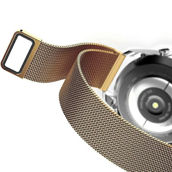 Mercury - Mercury Apple Watch 4/5/67/SE (42/44/45 mm) Armband Mesh - Guld