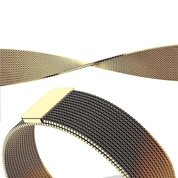 Mercury - Mercury Apple Watch 4/5/67/SE (42/44/45 mm) Armband Mesh - Guld
