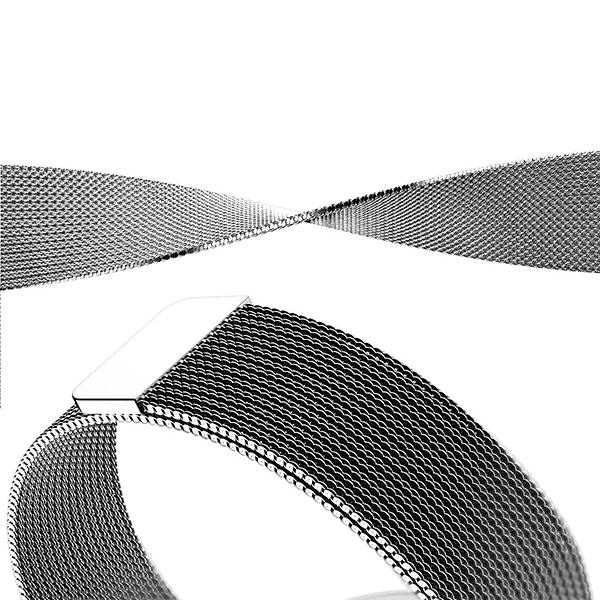 Mercury - Mercury Apple Watch 4/5/67/SE (42/44/45 mm) Armband Mesh - Silver