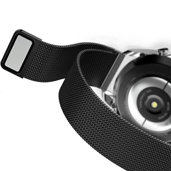 Mercury - Mercury Apple Watch 4/5/67/SE (42/44/45 mm) Armband Mesh - Svart