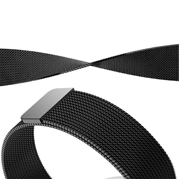 Mercury - Mercury Apple Watch 4/5/67/SE (42/44/45 mm) Armband Mesh - Svart