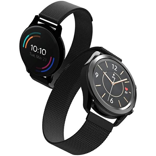 Mercury - Mercury Apple Watch 4/5/67/SE (42/44/45 mm) Armband Mesh - Svart