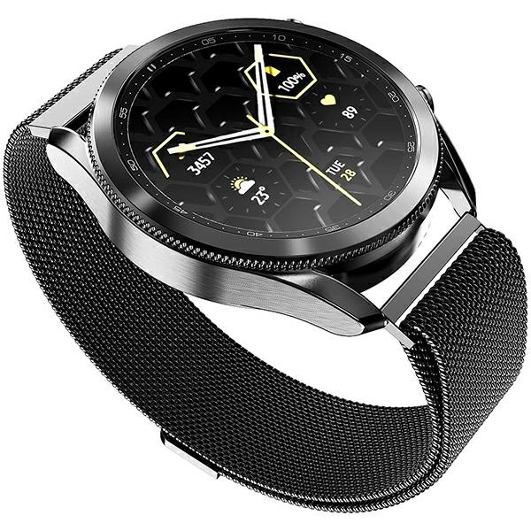 Mercury - Mercury Apple Watch 4/5/6/7/SE (38/40/41mm) Armband Mesh - Svart