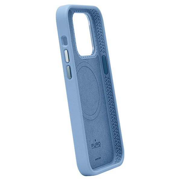 Puro - Puro iPhone 15 Plus/14 Plus Mobilskal MagSafe ICON MAG PRO - Ljusblå