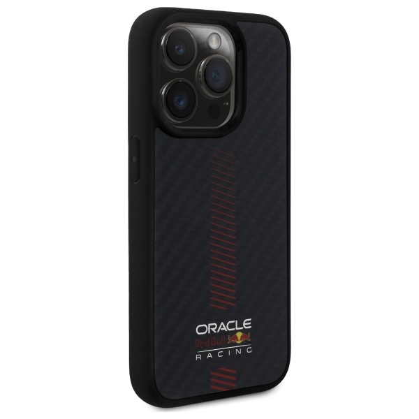 Red Bull - Red Bull iPhone 14 Pro Mobilskal MagSafe Carbon Fiber Power Bar