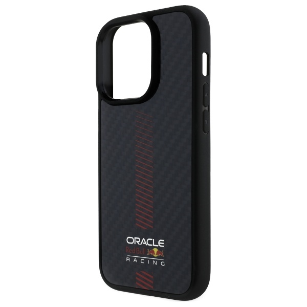 Red Bull - Red Bull iPhone 14 Pro Mobilskal MagSafe Carbon Fiber Power Bar