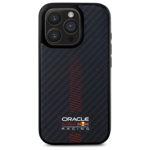 Red Bull - Red Bull iPhone 15 Pro Mobilskal MagSafe Carbon Fiber Power Bar