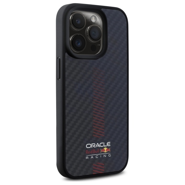 Red Bull - Red Bull iPhone 15 Pro Mobilskal MagSafe Carbon Fiber Power Bar