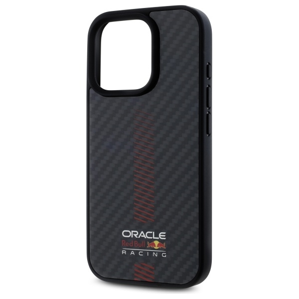 Red Bull - Red Bull iPhone 15 Pro Mobilskal MagSafe Carbon Fiber Power Bar