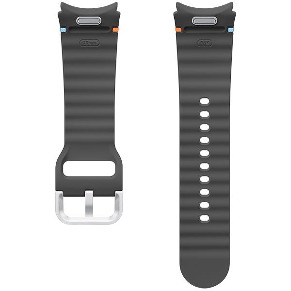 Samsung - Samsung Galaxy Watch 4/5/6/7 (40mm) Armband Sport - Mörkgrå