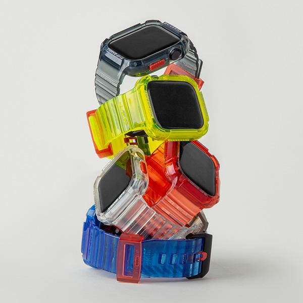 Skinarma - Skinarma Apple Watch 4/5/6/7/8/SE (44/45 mm) Armban med Skal Saido