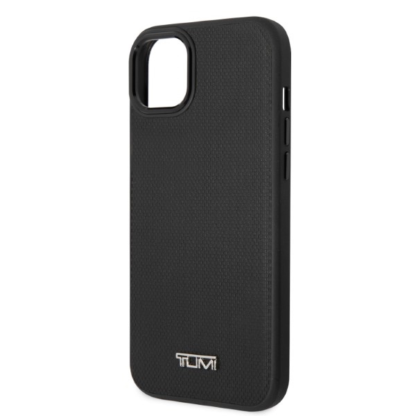 Tumi - Tumi iPhone 14/15/13 Mobilskal MagSafe Leather Balistic Pattern