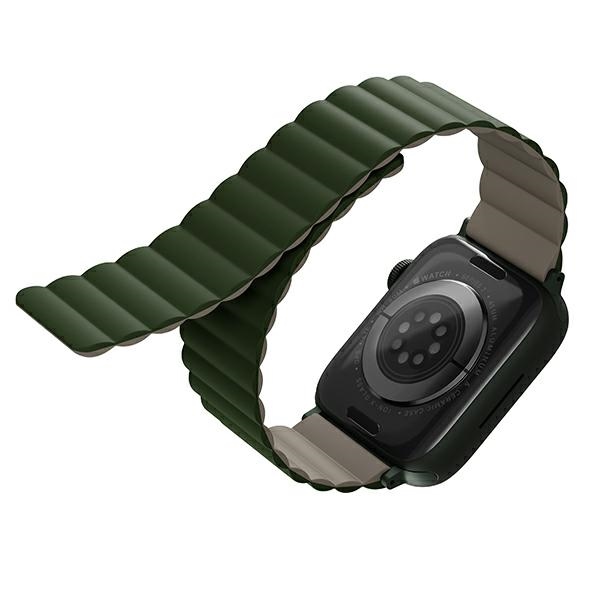 UNIQ - UNIQ Apple Watch (42/44/45/49mm) Armband Revix - Grön