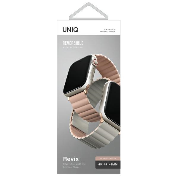 UNIQ - UNIQ Apple Watch (42/44/45/49mm) Armband Revix - Rosa