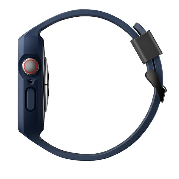 UNIQ - UNIQ Apple Watch 4/5/6/7/8/SE (44/45 mm) Armband + Skal Monos - Blå