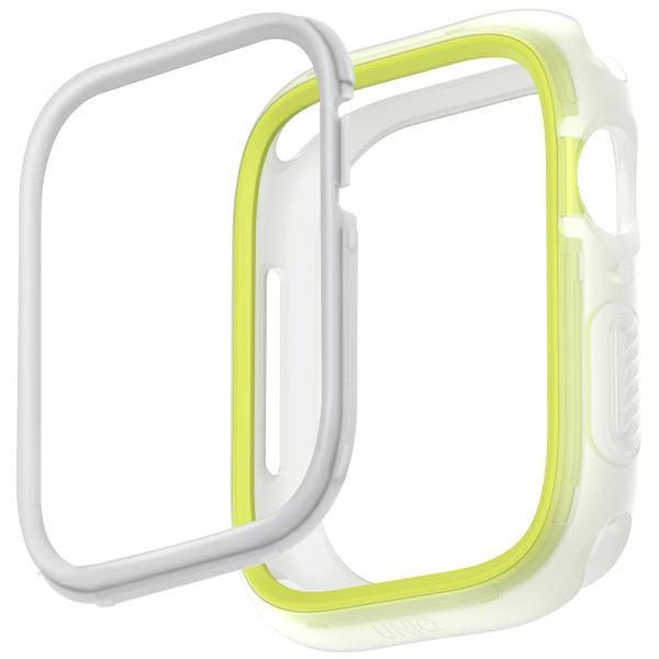 UNIQ - UNIQ Apple Watch 4/5/6/7/8/SE/SE2 (40/41mm) Skal Moduo - Vit