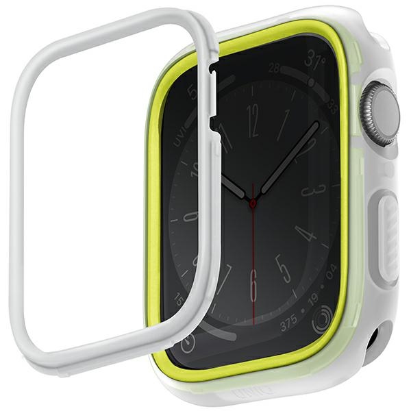 UNIQ - UNIQ Apple Watch 4/5/6/7/8/SE/SE2 (44/45mm) Skal Moduo - Vit
