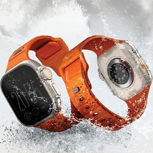 UNIQ - UNIQ Apple Watch SE/Ultra/Ultra 2 (42/44/45/49) Armband Stride Rubber