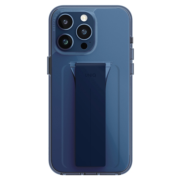 UNIQ - UNIQ iPhone 15 Pro Max Mobilskal Heldro Mount Stand - Mörkblå
