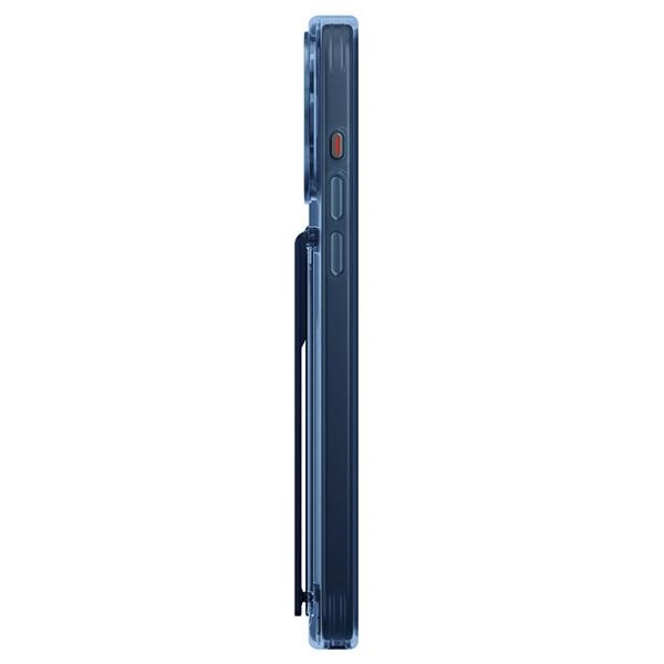 UNIQ - UNIQ iPhone 15 Pro Max Mobilskal Heldro Mount Stand - Mörkblå