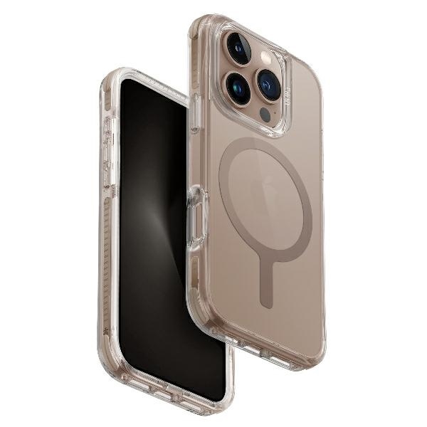 UNIQ - UNIQ iPhone 16 Pro Max Mobilskal MagSafe Combat - Guld/taupe guld