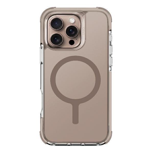 UNIQ - UNIQ iPhone 16 Pro Max Mobilskal MagSafe Combat - Guld/taupe guld