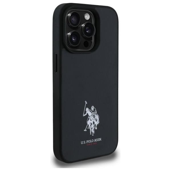 U.S. Polo Assn. - US Polo iPhone 15 Pro Max Mobilskal Leather Embroidered