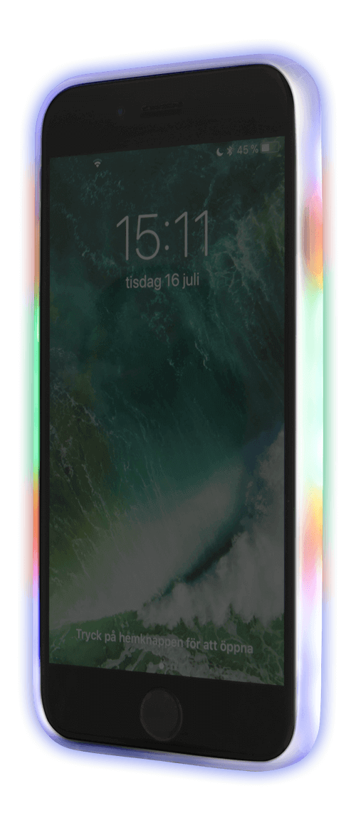 Epzi
EPZI mobilskal LED-light för iPhone 6/7/8/SE 2020 - Vit