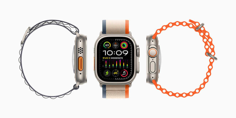 Apple Watch Ultra 2 titanium sportklocka äventyr extremsport smart watch